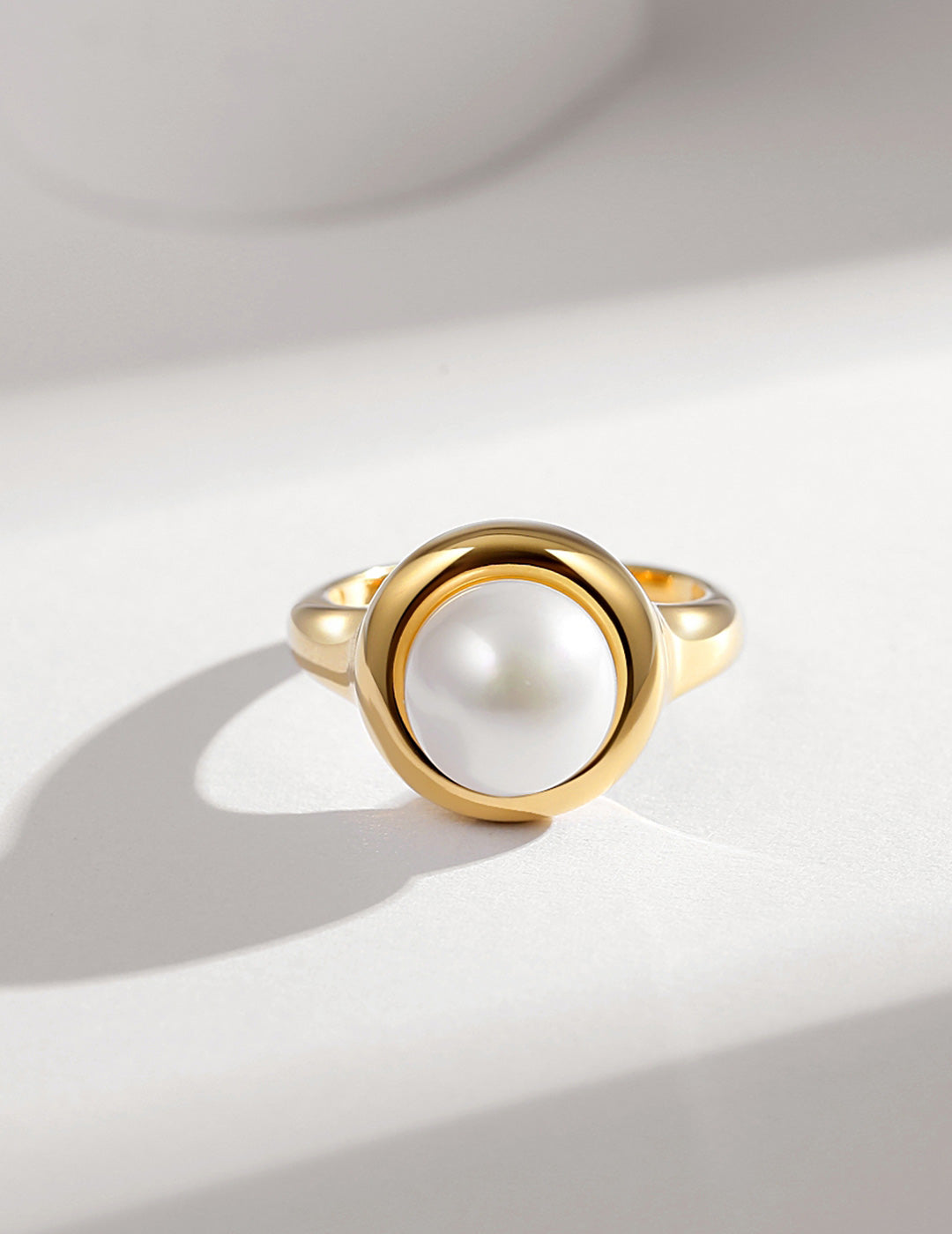 Minimalist French Pearl Rings