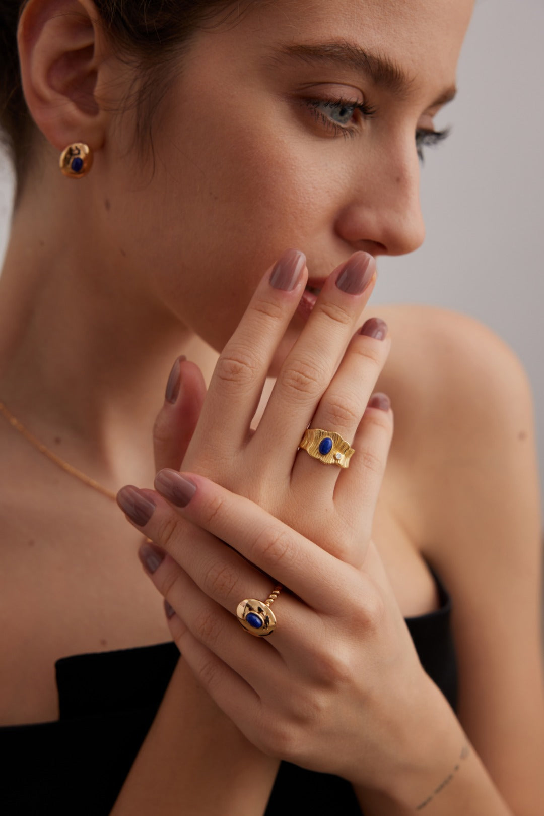 Sterling Silver Lapis Lazuli Rings