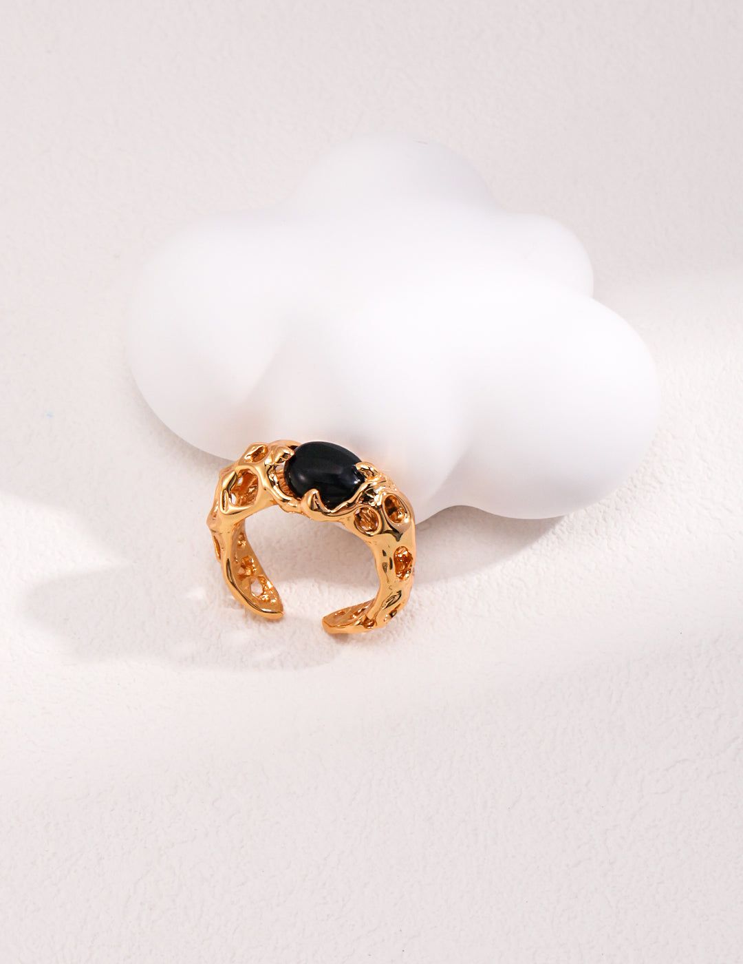 Sterling Silver Black Onyx Ring